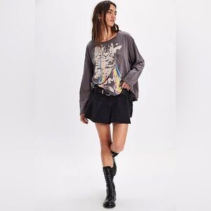 Magnolia Pearl Cosmic Love Rainbow Cat Long-sleeve Tee One Size